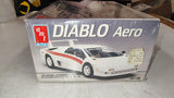 AMT ERTL Lamborghini Diablo Aero 1/25 Scale Model Kit 6148 Vintage 1991