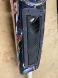 Harley Fuel Tank Console Dash Panel Chrome Kuryakyn mesh Insert Touring FLH Glid