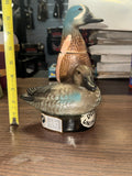 Vintage Jim Beam Ducks Unlimited Decanter 1980 Blue Winged Teal Empty