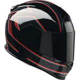 Warrant Amplify Helmet FF Large Motorcycle Black red Sun Visor Temp Reg Z1R Full