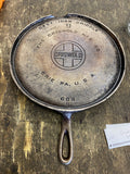 Vintage Griswold No. 9 Cast Iron Griddle Pan 11 Inch USA Antique Original Chip