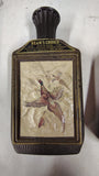 Vintage Jim Beam Choice Decanter Lot Ring-Neck Pheasant & Raccoon Lockhart