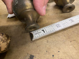 Harley Shovelhead Vtg Accessory Brass Trim Balls Grips Axle Covers Panhead