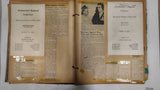 Vintage 1952-1954 North Butler County Music Club Scrapbook History Pennsylvania