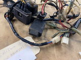 Kawasaki Kz400 Wiring harness rectifier regulator fuse box OEM 1976