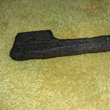 Museum Quality Antique Hand Forged Iron Ox Yoke Key Primitive Americana Art 1800