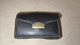 Vtg Pittsburgh Harley-Davidson Leather Key Case Holder Golf Cars 4-Hook