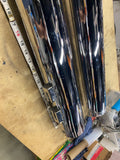 4" Chrome Mufflers High Output Exhaust Tip Touring Bagger Glide FLH Slip on twin