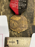 1925 Annual Convention Pennsylvania Real Estate Asso Badge medallion Souvenir