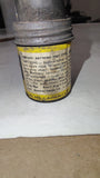 Vintage Slicko Dry Lubricant Graphite Gun Tin Container Squeeze Bottle Oiler