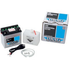 DRAG SPECIALTIES 2113-0215Conventional Battery Kit Battery Kit - CB7-A
