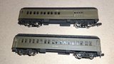 Lot of 3 Vintage N Scale Santa Fe Passenger Cars Atlas Bachmann Pullman Combine