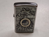 2020 Zippo Defenders of Freedom Lighter – High Relief US Military Emblem Plaque