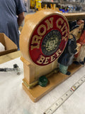 Iron City Beer Chalkware Bar Sign Display - Pgh Brewing Breweriana Decor 50's Ad
