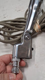 Vintage Knight KN 4550 Dynamic Cardioid Microphone Chrome 14ft Cable Untested