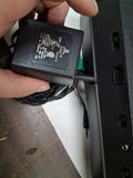 Atari 2600 Woodgrain Console Lot Storage Case 6 Controllers 25 Games Manuals