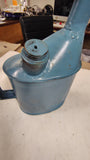 Vintage Eagle Long Spout Railroad Oil Can Blue 30" Train Oiler Pot