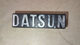 1968-1973 Datsun Front Grille Emblem Badge OEM Plastic 62894 W8 800