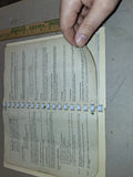 1946 AJS 350cc 500cc Motorcycle Spares List Manual Bound Copy Edition CL-S