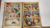 Vintage Comic Book Lot 18 Issues Coverless Bronze Age DC Archie Harvey Readers