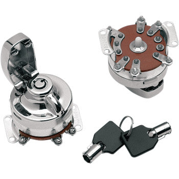 DRAG SPECIALTIES 0909-0202Round Key Internal Contact Switch