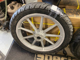 Pair Mag Wheels Tires Harley Sportster Dyna FXR 99< 3/4 3x16 2.5x19 Front Rear