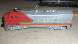Lot 7 Hallmark Keepsake Lionel Train Ornaments Diecast Metal Santa Fe GG1 746