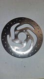 Mid-USA 58661 V-Factor Satin Stainless Steel Rear Brake Rotor Harley Sportster