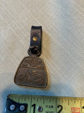 1903 Harley Davidson Motorcycle Key Chain Fob 1st Harley comm brass vtg 1987 Col