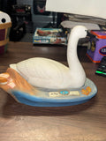 1991 Jim Beam Ducks Unlimited Tundra Swan Whiskey Decanter EMPTY
