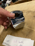 OEM Chrome Switch Box Covers Harley Touring Road Street Glide Ultra 96^ FLH Left