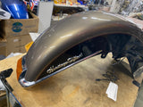 OEM Front Fender Harley Heritage Softail Smokey Gold Black W trim Emblems Light