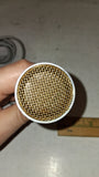 Vintage Knight 4510 Brushed Aluminum Dynamic Microphone Attached Cable 1/4 Plug