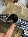 Cobra Mufflers Honda Goldwing GL1100 Turn downs Exhaust shipping damage Chrome