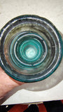 Antique W Brookfield 45 Cliff St NY CD 145 Glass Beehive Insulator Shop 21