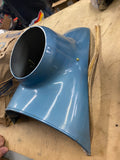 Zundapp Bella scooter Headlight Nacelle Bezel Cover NOS OEM F3025 Blue Vintage