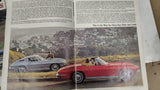 1964 Chevrolet Sales Brochure Lot Corvette Trucks Wagons Corvair & Drag News