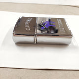 Vtg Unfired 1996 Zippo Cigarette Lighter Camel Powered Polished Chrome Minty!