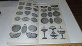 VTG 1967 Reprint - "Genuine Rich American Deep Cut Glass"- 1913 By D. James