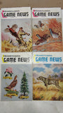 Vintage Pennsylvania Game News Magazine Lot 1958 1959 8 Issues Hunting Wildlife