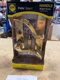 NEW Pella Brass Storm Door Handle - Stylish Durable Hardware 6000 French Scroll