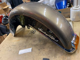 OEM Front Fender Harley Heritage Softail Smokey Gold Black W trim Emblems Light