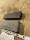 Double Sided Sharpening Stones Set -6" Stones for Knives, Tools Vintage Pair!