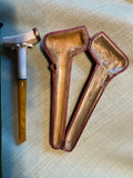 1890's Vintage Meerschaum Bone Cigar Pipe Case Mini Victorian Cheroot Antique Co