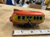 Vintage 1934 Japan Streamlined Union Pacific Train Toy Tin Wind up Collectible