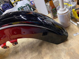 Sunset Orange Black Fade OEM Front Fender Harley Street road Glide CVO 2021 Ding