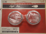OS Vtg Harley-Davidson 67739-90T Eagle Iron Chrome Turn Signal Trim Rings