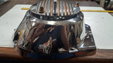 Harley 4-Speed V-Twin Vented Chrome Outer Primary Cover Set w/ MOON Derby & Joke