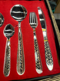 28 pc Stainless Steel Flatware Set for 6 Forks Knife Spoons Gift package new #3