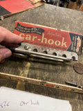 Vintage All-Car Adjustable Car Coat Hook Garment Hat Hanger Box Auto Acc Adverti